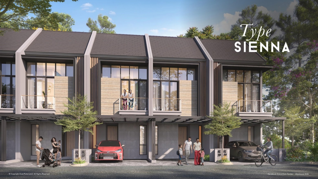 facade westwood duta garden tipe sienna