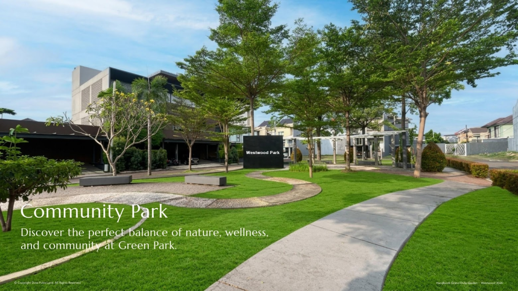 fasilitas westwood community park 