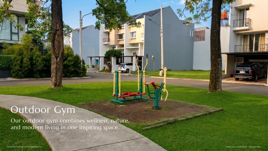 fasilitas westwood outdoor gym